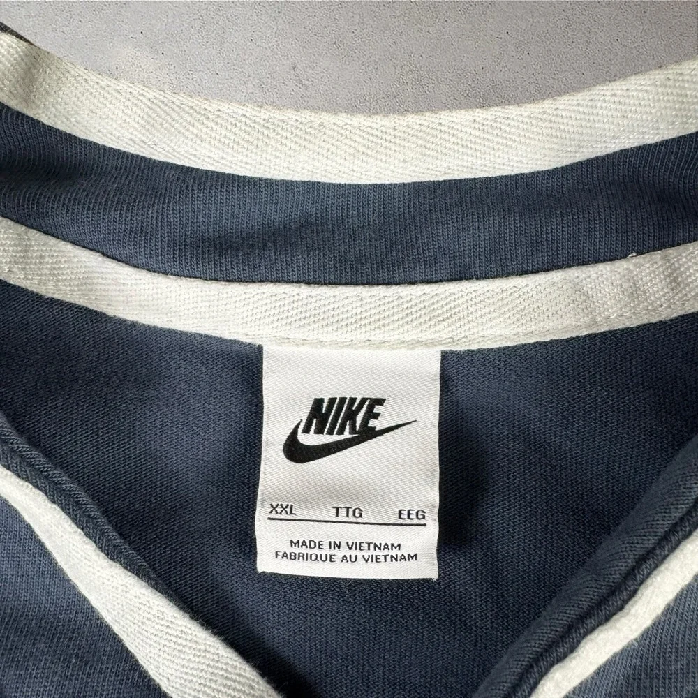 Nike Sportswear Americana Top Button Up Jersey Blue DV9642-437 Men's Size XXL